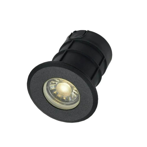 Buy Inground Lights Australia Luc LED Inground Light 8W Black Metal 3000K - LUC.G8-BK83-826