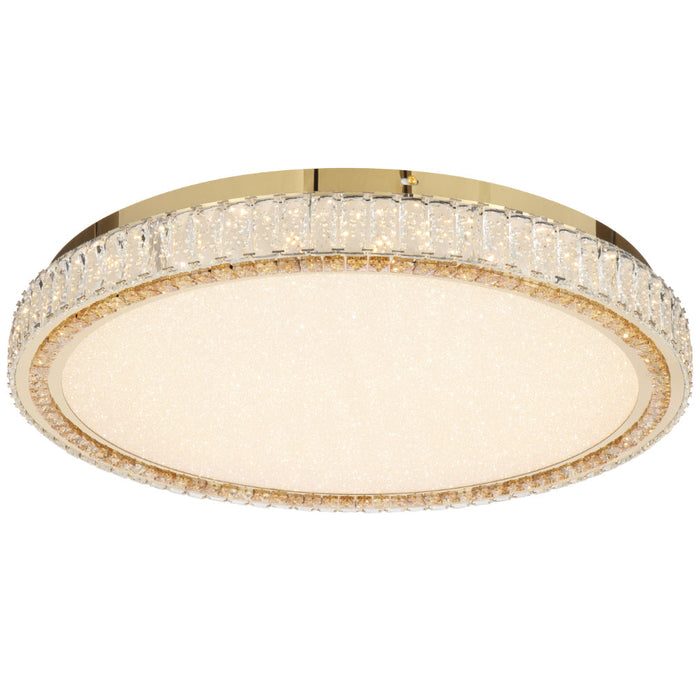 Lucent LED Large Oyster 128W TRI Colour Gold - LUCENT OY60-GD