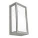 Buy Exterior Wall Lights Australia Lyon 1 Light Exterior Wall Light Silver - LYON1ESLV