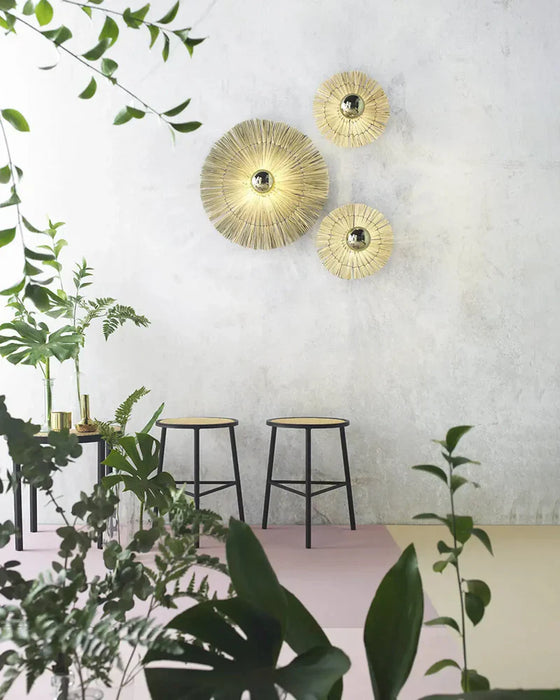 Laos 80mm Small Wall Light White - ARO.A1053/5/BCO+1141/30