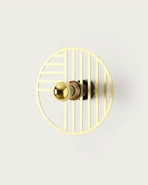 Line Large Wall Light Black & Chrome - ARO.A1053/10/NEG+1089/25/CHR