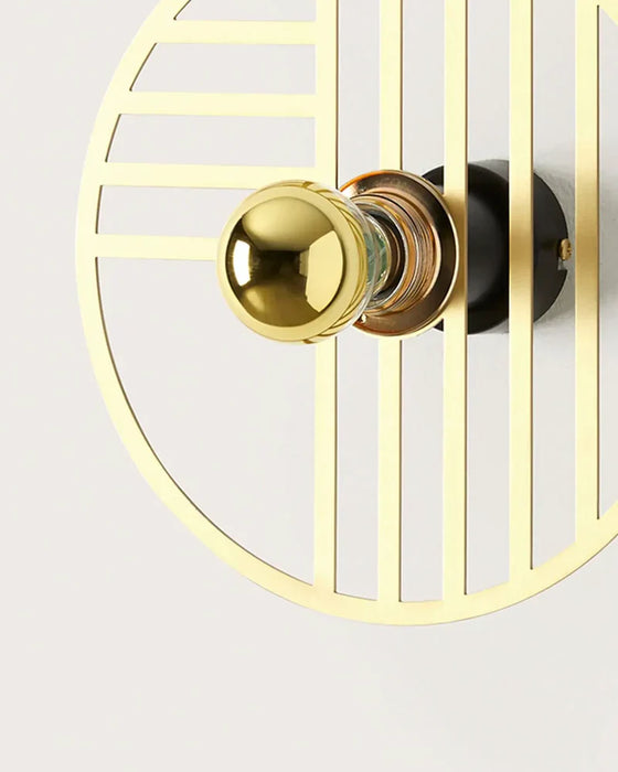 Line Large Wall Light White & Shiny Gold - ARO.A1053/10/BCO+1089/25/ORO