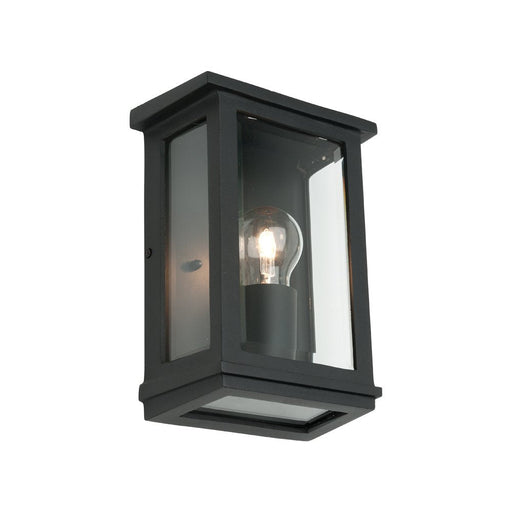 Buy Exterior Wall Lights Australia Madrid 1 Light Exterior Wall Light Small Black - MAD1ESMBLK