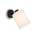 Buy Wall Sconce Australia Malone 1 Light Wall Light Black & White - MALONE WB-BKWH