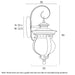 Buy Outdoor Wall Lanterns Australia Mamo Outdoor Wall Lantern Black - MAMO EX25-BK
