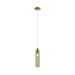 Buy Pendant Lights Australia Mange Pendant Light Cylinder Green Glass - MANGA2