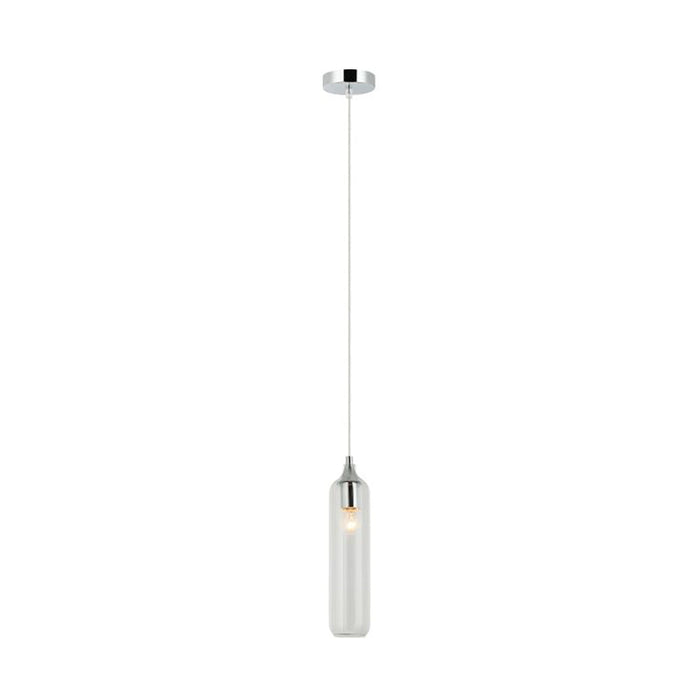 Buy Pendant Lights Australia Mange Pendant Light Cylinder Clear Glass - MANGA5