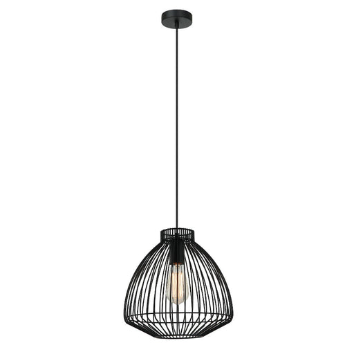 Buy Pendant Lights Australia Manu 1 Light Pendant Black Cone (Concave) - MANU1