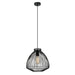 Buy Pendant Lights Australia Manu 1 Light Pendant Black Cone (Concave) - MANU1