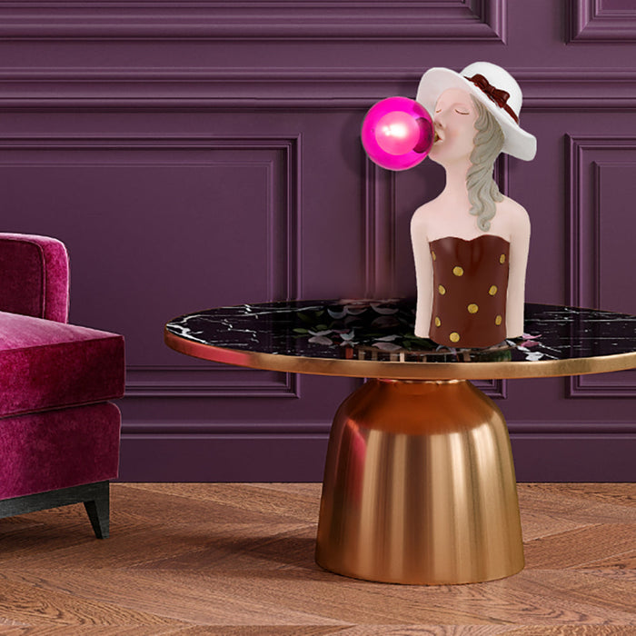 Buy Table Lamps Australia Martina Table Lamp Resin - MARTINA TL-RD