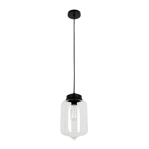 Buy Pendant Lights Australia MASON 1 Light Pendant With Clear Tipped Glass - MASON5