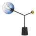 Buy Table Lamps Australia Matilda 1 Light Table Lamp Black & Antique Gold - MATILDA TL-BKAG