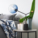 Buy Table Lamps Australia Matilda 1 Light Table Lamp Black & Antique Gold - MATILDA TL-BKAG