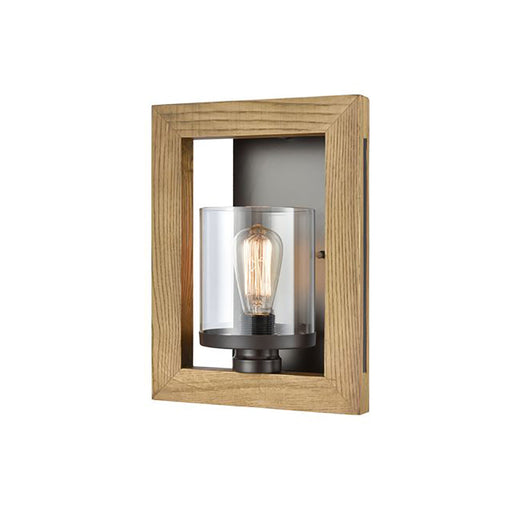 Buy Wall Sconce Australia METI Warm Chestnut Wood Wall Light - METI03W