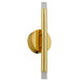 Buy Up / Down Wall Lights Australia MILAZO Up &  Down Wall 2 Lights Gold 3000K - MILAZO WB2-GD3K