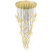 Buy Cluster Pendants Australia MILAZO Cluster Pendant 60 Lights Gold 3000K - MILAZO PE60-GD3K