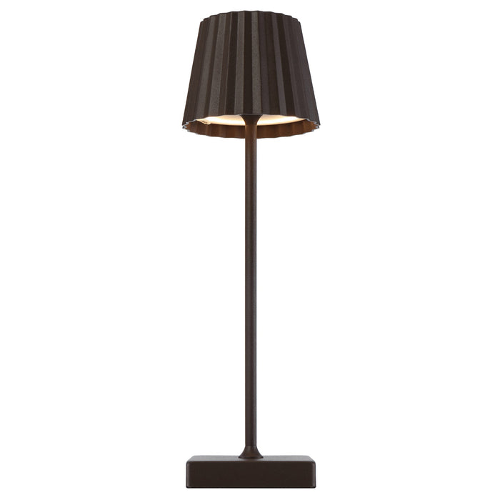 Buy Table Lamps Australia MINDY Rechargeable Table Lamp Brown 3CCT - MINDY TL-BRW