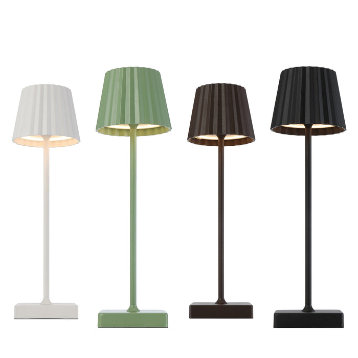 Buy Table Lamps Australia MINDY Rechargeable Table Lamp Black 3CCT - MINDY TL-BK