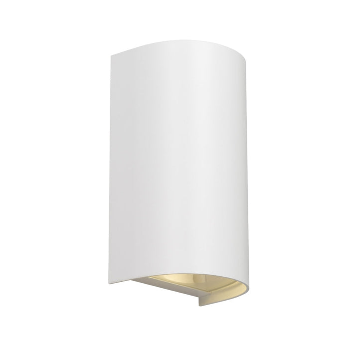 Miro Aluminium Up & Down Exterior Wall Light White - MIRO EX2-WH