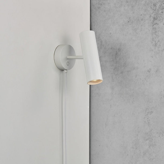 Buy Bedside Reading Lights Australia Mib Bedside Reading Light White Metal - 61681001