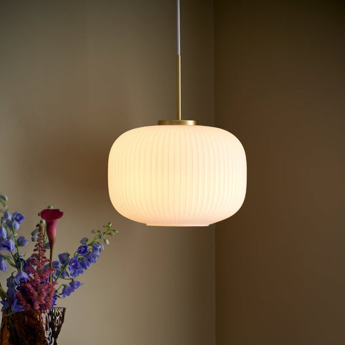 Buy Pendant Lights Australia Milford Pendant Light W300mm Gold Metal - 2213213001