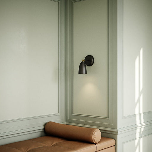 Buy Bedside Reading Lights Australia Nexus Bedside Reading Light Black Metal - 2020601003