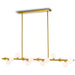 Buy Island Pendant Lights Australia Moran 14 Light Island Pendant Antique Gold Metal / Opal Matt Glass - MORAN PE14-AGOP