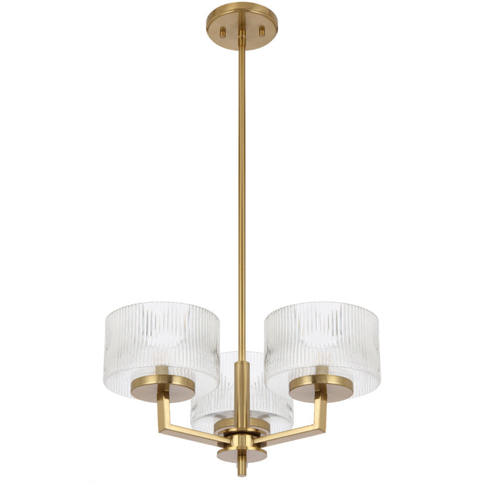 Moreno Pendant 3 Lights Antique Gold - MORENO PE3-AG