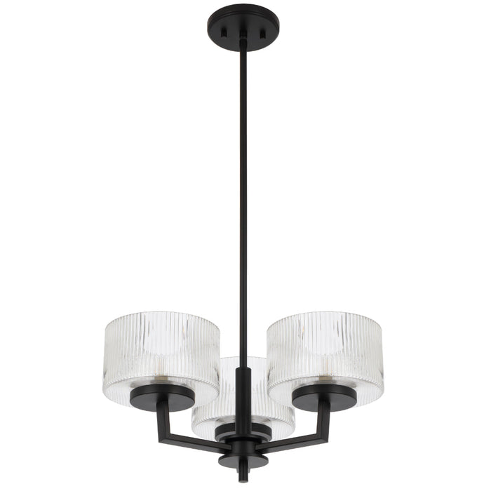 Moreno Pendant 3 Lights Black - MORENO PE3-BK