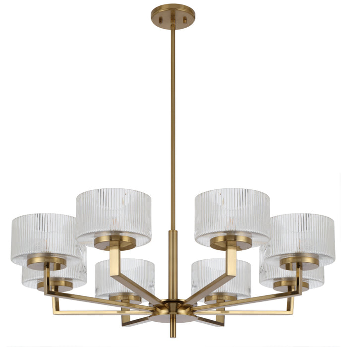 Moreno Pendant 8 Lights Antique Gold - MORENO PE8-AG