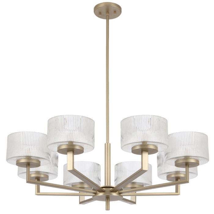Moreno Pendant 8 Lights Antique Silver - MORENO PE8-AS