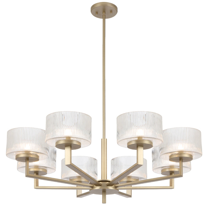 Moreno Pendant 8 Lights Antique Silver - MORENO PE8-AS