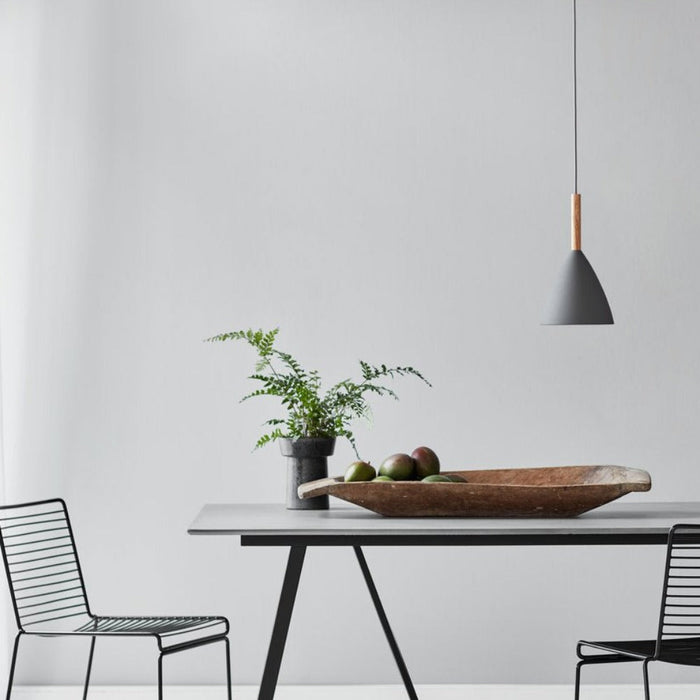 Buy Pendant Lights Australia Pure Pendant Light W200mm Grey Metal - 43293010