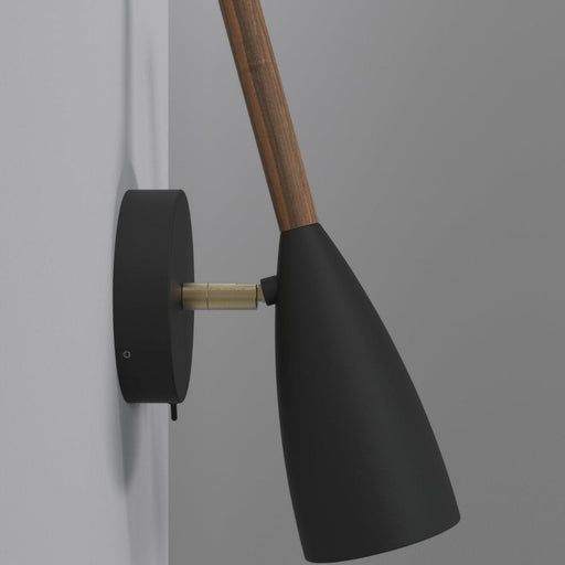 Buy Bedside Reading Lights Australia Pure Bedside Reading Light Black Metal - 78271003