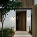 Buy Solar Lights Australia Rica Round Solar Wall Light With Sensor 12V Black Plastic 3000K - 2118141003
