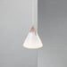 Buy Pendant Lights Australia Strap Pendant Light W270mm Opal white Glass - 84313001