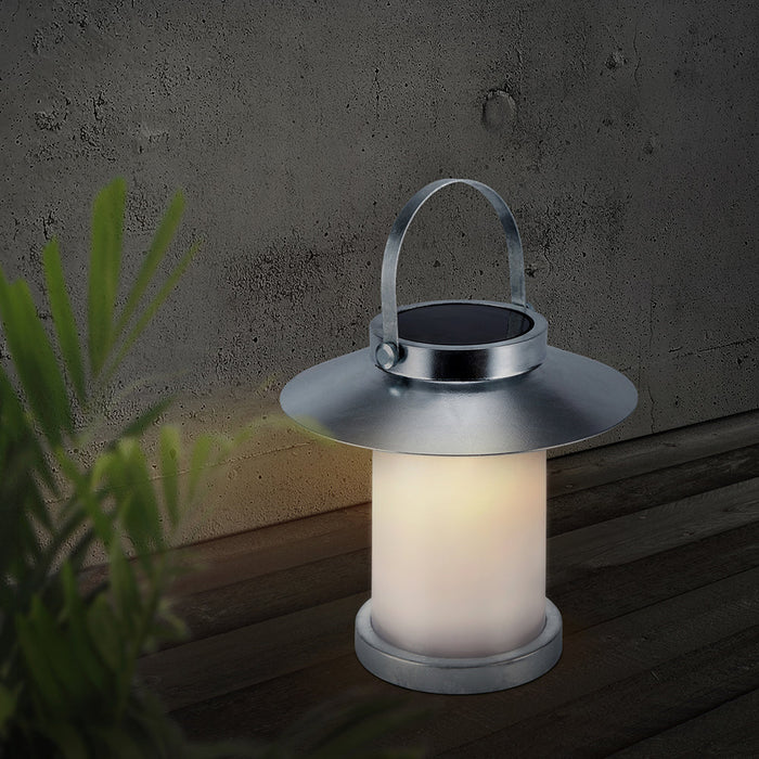 Buy Solar Lights Australia Temple Solar Light W310mm Galvanized 3000K - 2218335031