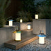 Buy Solar Lights Australia Temple Solar Light W226mm Galvanized 3000K - 2218325031
