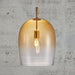 Buy Pendant Lights Australia Uma Pendant Light W290mm Amber Glass - 2112733027
