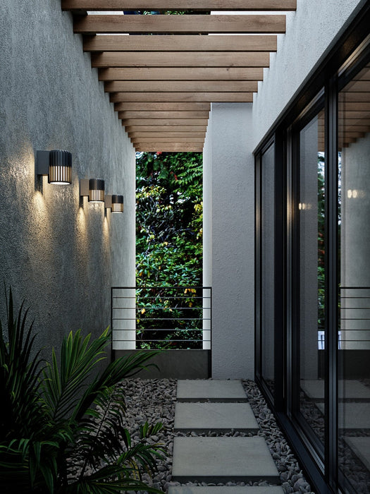 Aludra Aluminium Wall Light Seaside Black - 2118011203