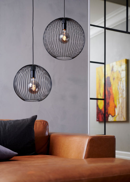 Beroni 350mm Pendant Light Black - 2213303003