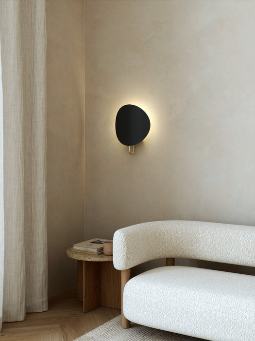 Spargo Wall Light Black & Brass - 2320361003