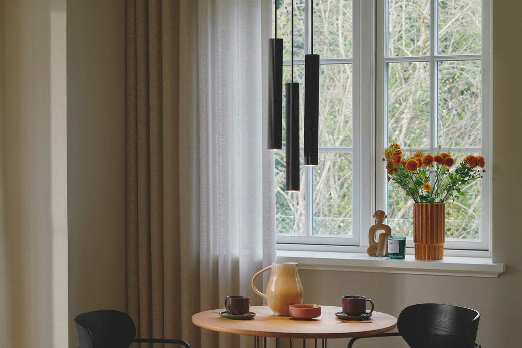 Vico 3 Light Pendant Black - 2412123003