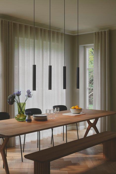 Vico 4 Light Pendant Black - 2412143003