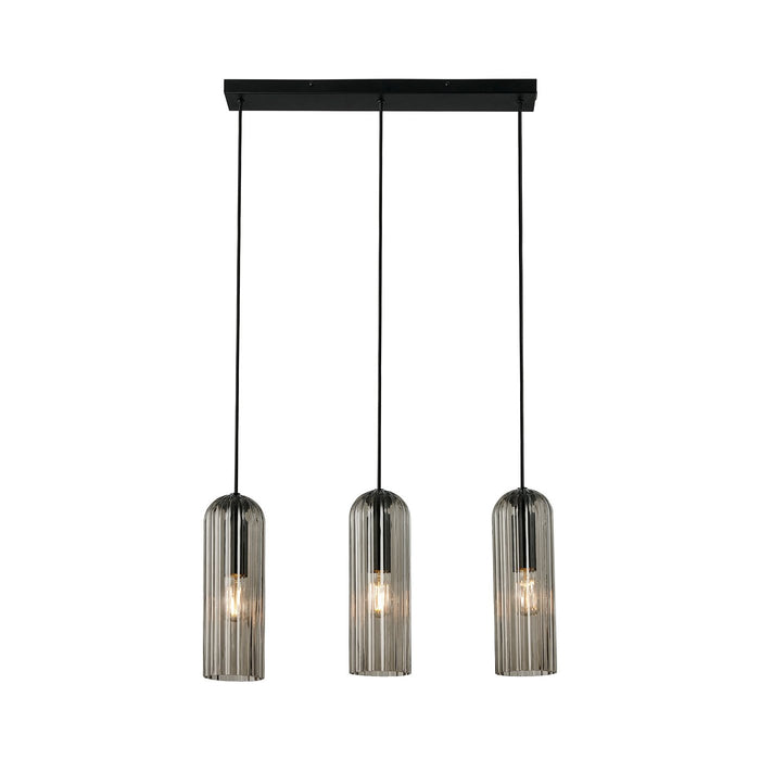 Miella 3 Rail Light Pendant Smoked - 2412533047