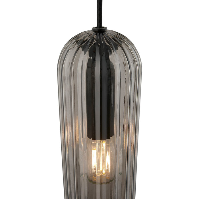 Miella 3 Rail Light Pendant Smoked - 2412533047