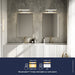 Buy Bathroom Vanity Lights Australia Otis 40 Wall Light White - 2015401001