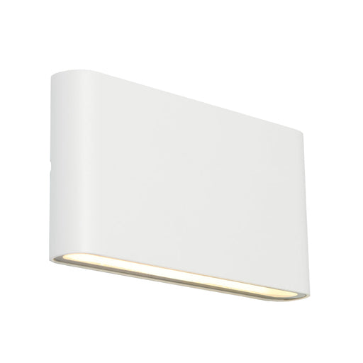 Buy Exterior Wall Lights Australia Napa LED Exterior Wall 2 Lights White Metal 3 CCT - NAPA2EWHT
