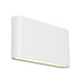 Buy Exterior Wall Lights Australia Napa LED Exterior Wall 2 Lights White Metal 3 CCT - NAPA2EWHT
