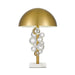Buy Table Lamps Australia Narvik Table Lamp Antique Gold / White Marble - NARVIK TL-AGCL